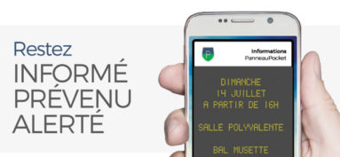 Nouveauté mairie : application PanneauPocket