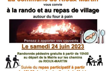 RANDO ET REPAS DE VILLAGE – SAMEDI 24 JUIN 2023