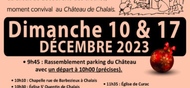 RONDE DES CRECHES – les dimanches 10 et 17 décembre 2023