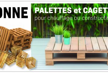 CALITOM : DON GRATUIT PALETTES, CAGETTES…
