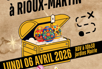 CHASSE AU TRESOR POUR LES ENFANTS DE LA COMMUNE – LUNDI DE PAQUES – le 06/04/2026 à 10h30