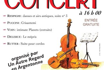 CONCERT d’ARPEGGIONE à Rioux-Martin le dimanche 27 septembre 2026 à 16h00 🎻
